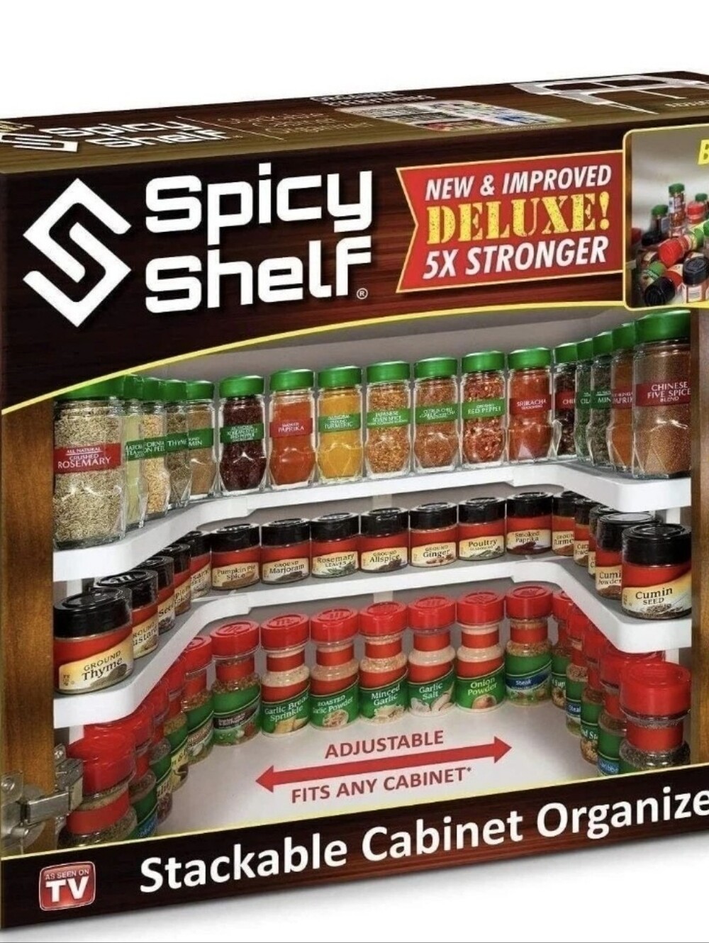Deluxe Spice Shelf